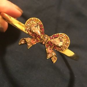 Sparkly Bow Bracelet